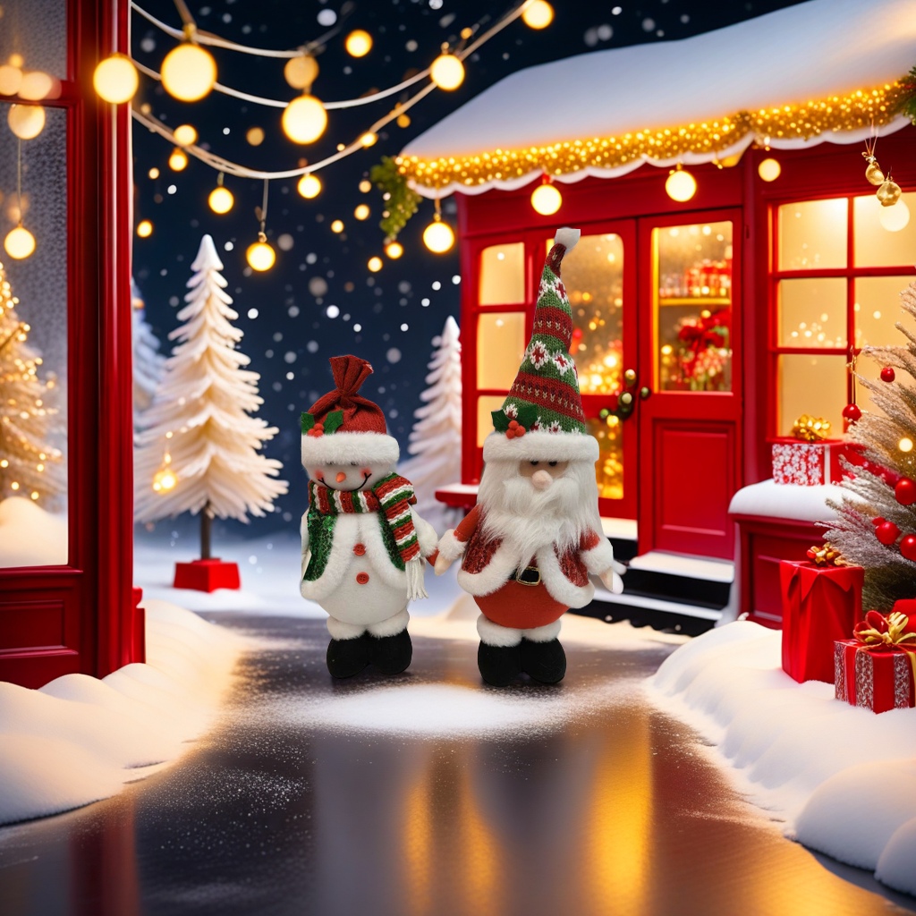 圣诞老公公细节图