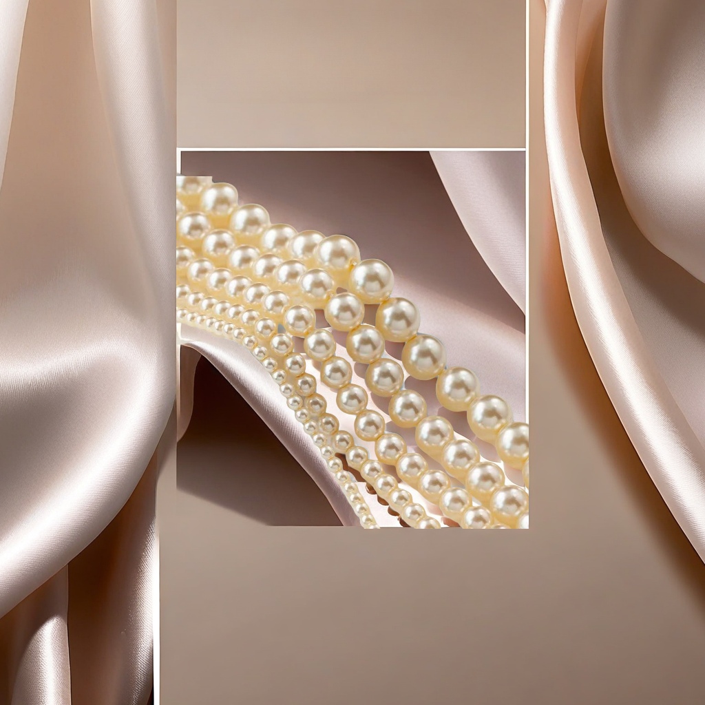 Natural freshwater pearl necklace, elegant and refined pearl earring set, a gift for mom, pearl bracelet, exquisite jewelry for women details Picture