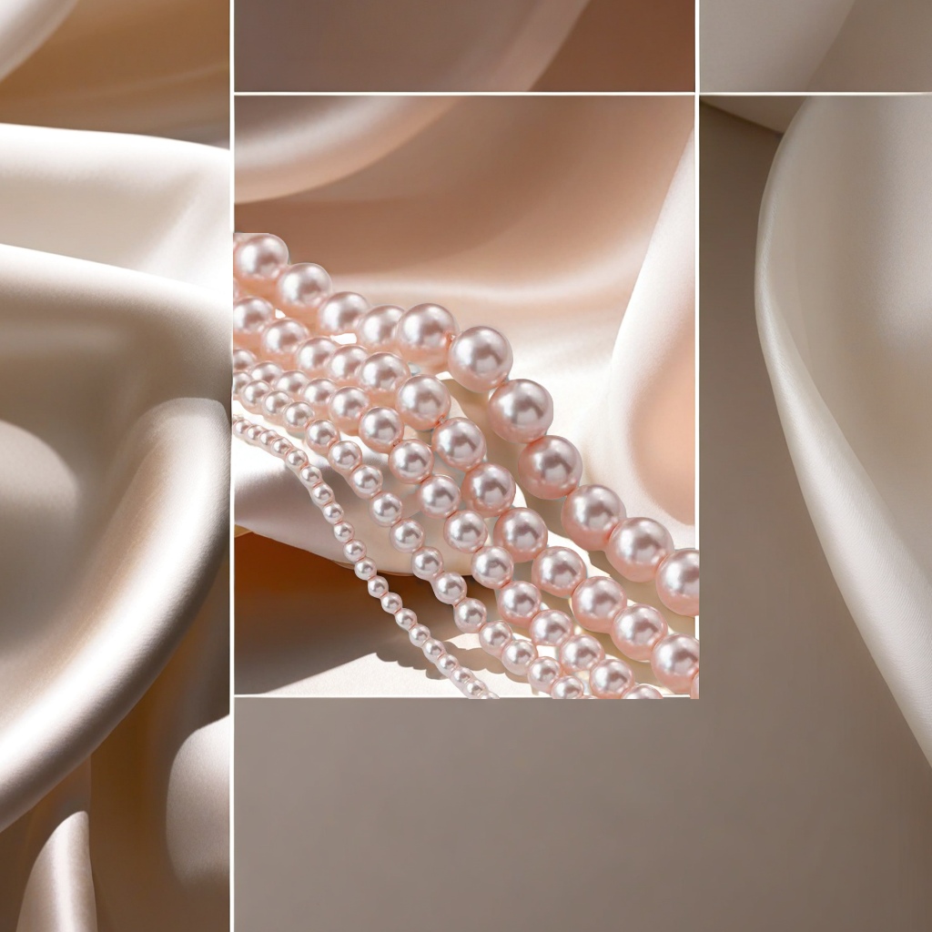 Natural freshwater pearl necklace, elegant and refined pearl earring set, a gift for mom, pearl bracelet, exquisite jewelry for women Application Scenario