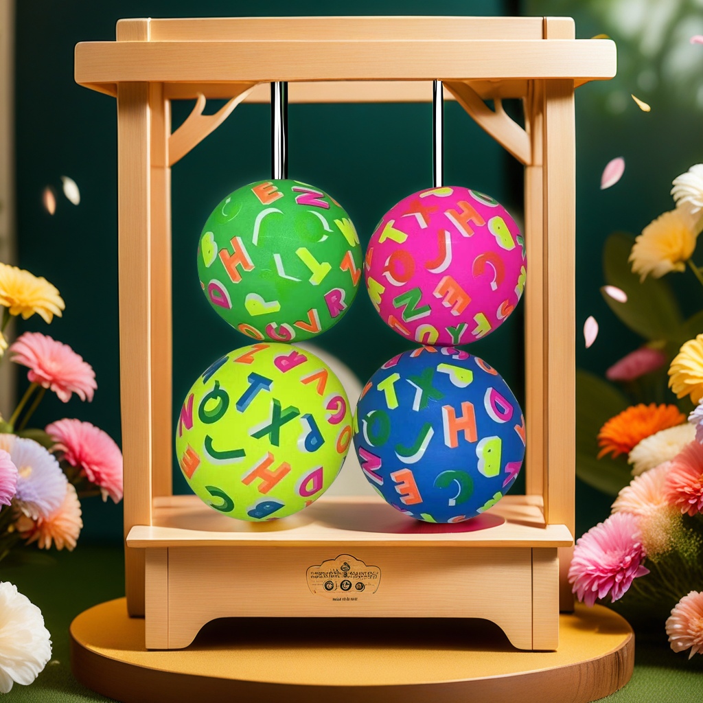 Детские игрушки, девятидюймовые мячи из цветов Item Picture