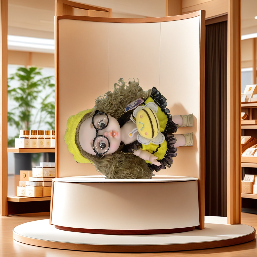 New Opportunity: Princess Luoxi, 28cm Glasses Girl, Children's Girl Gift, 2025 Bestseller, Barbie Doll Gift Box, Street promotion
