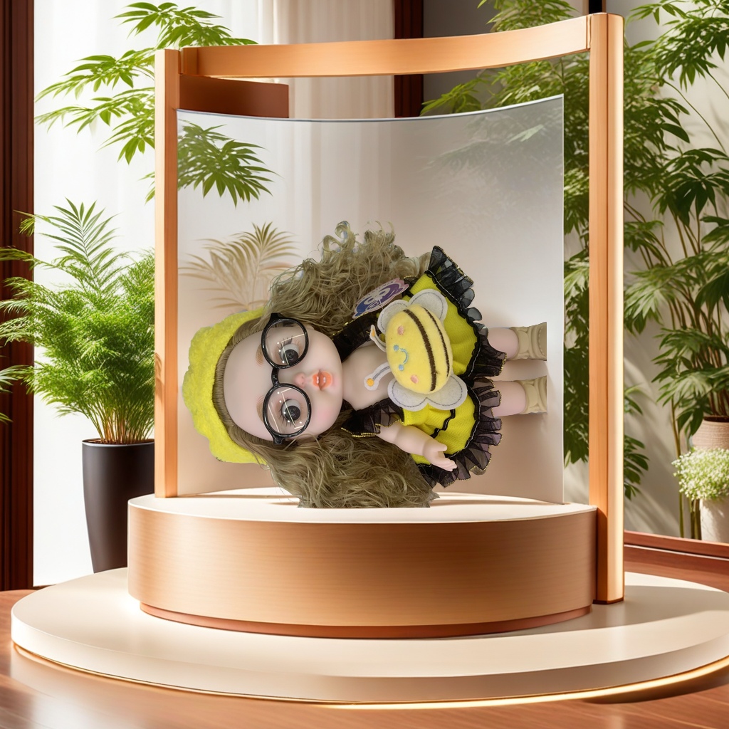 New Opportunity: Princess Luoxi, 28cm Glasses Girl, Children's Girl Gift, 2025 Bestseller, Barbie Doll Gift Box, Street promotion Application Scenario