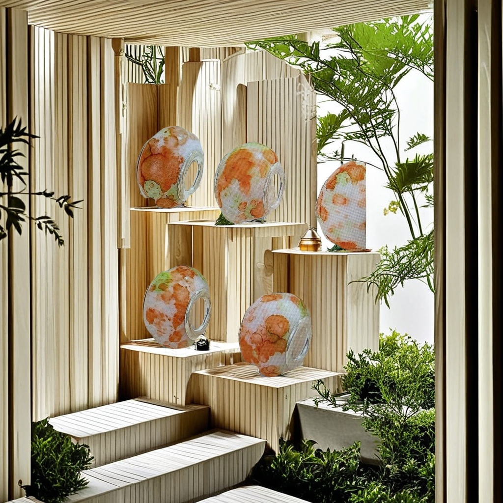 Acrylic bead stringing DIY material kit, shiny and colorful bead children's bracelet necklace making set Application Scenario