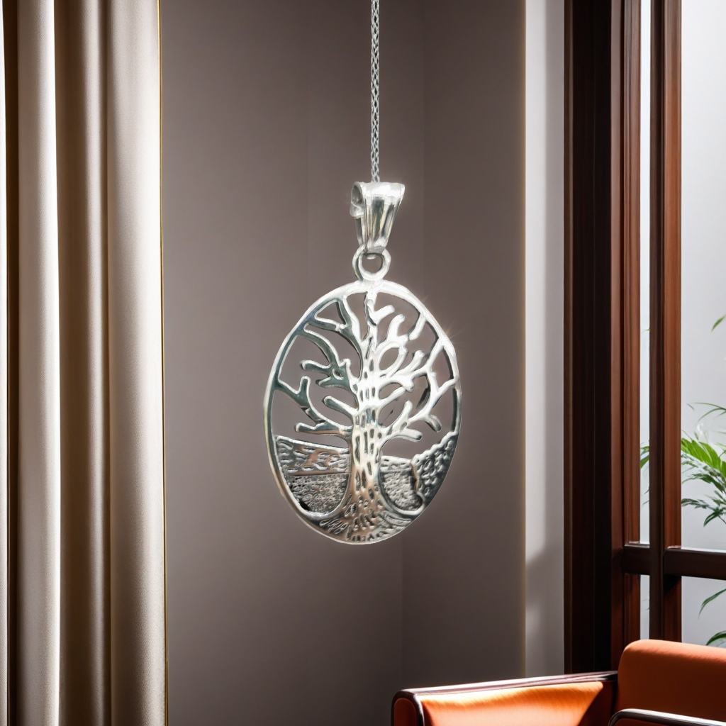 山鬼花钱 不锈钢吊坠 首饰配件 蛇行环扣 钛钢饰品 手工DIY材料包 精美光泽度高