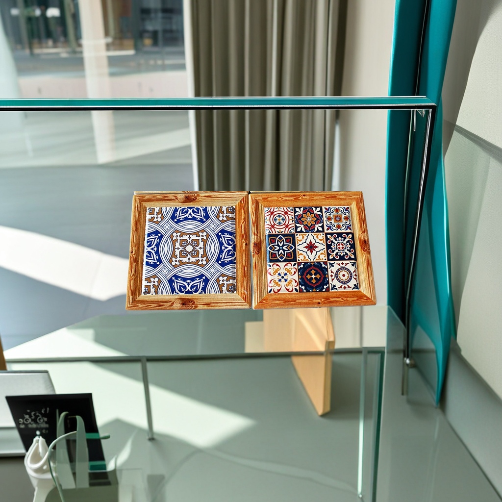 陶瓷艺术餐垫 精致手工工艺品 杯垫热销 高档餐桌装饰品 美观实用产品图