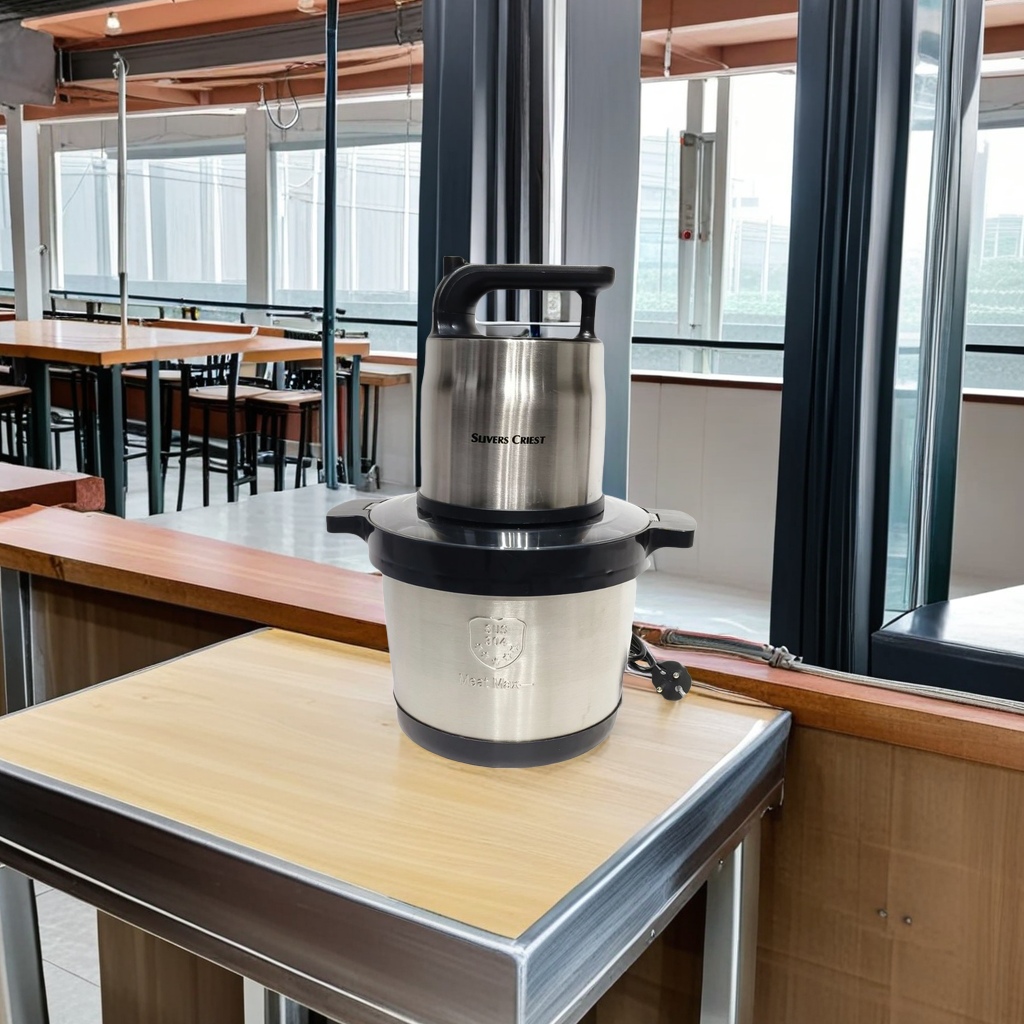 6L Large-Capacity Electric Meat Grinder For Foreign Trade, Household Vegetable Filling Machine, Multi-Purpose Mixer, Restaurant And Canteen Food Grinder, Processing And Customization, Highly Efficient And Convenient Item Picture