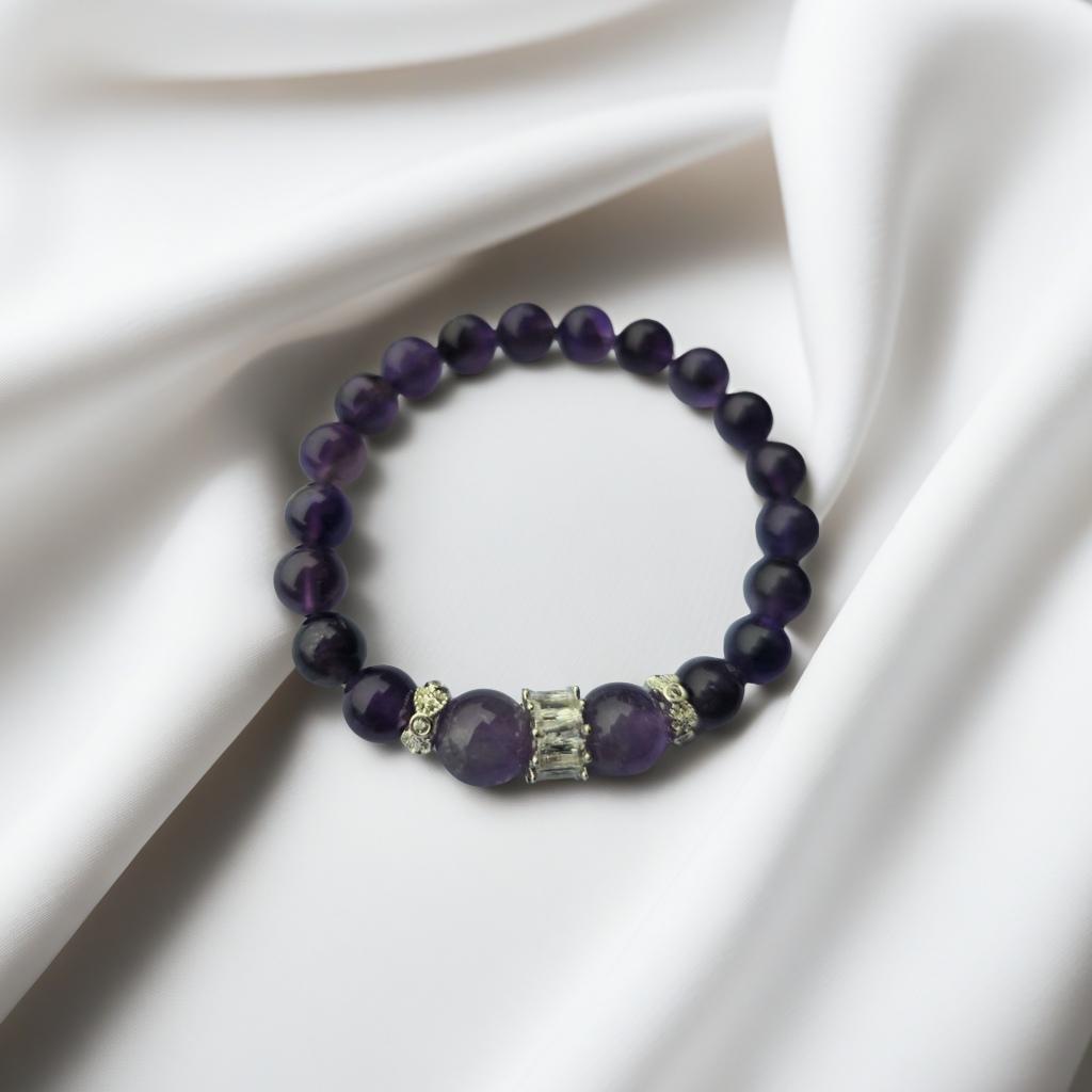 男士手链手串百搭款 银手镯设计 独特不规则造型 手链女款时尚潮流配饰