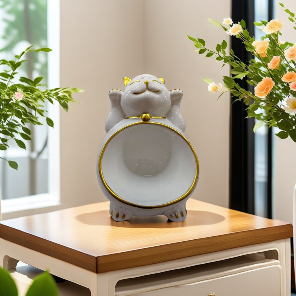 精致陶瓷花盆摆件装饰品 家居装饰品艺术品34070精致摆件装饰品