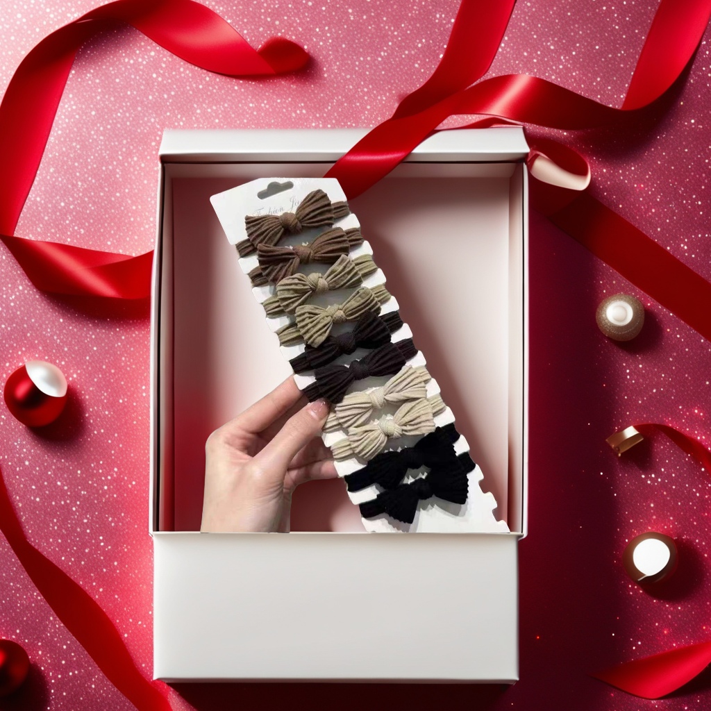 The Korean-style women's hair accessory and headband set features an integrated design of hair accessories and headbands, which is lightweight, portable, fashionable and elegant details Picture