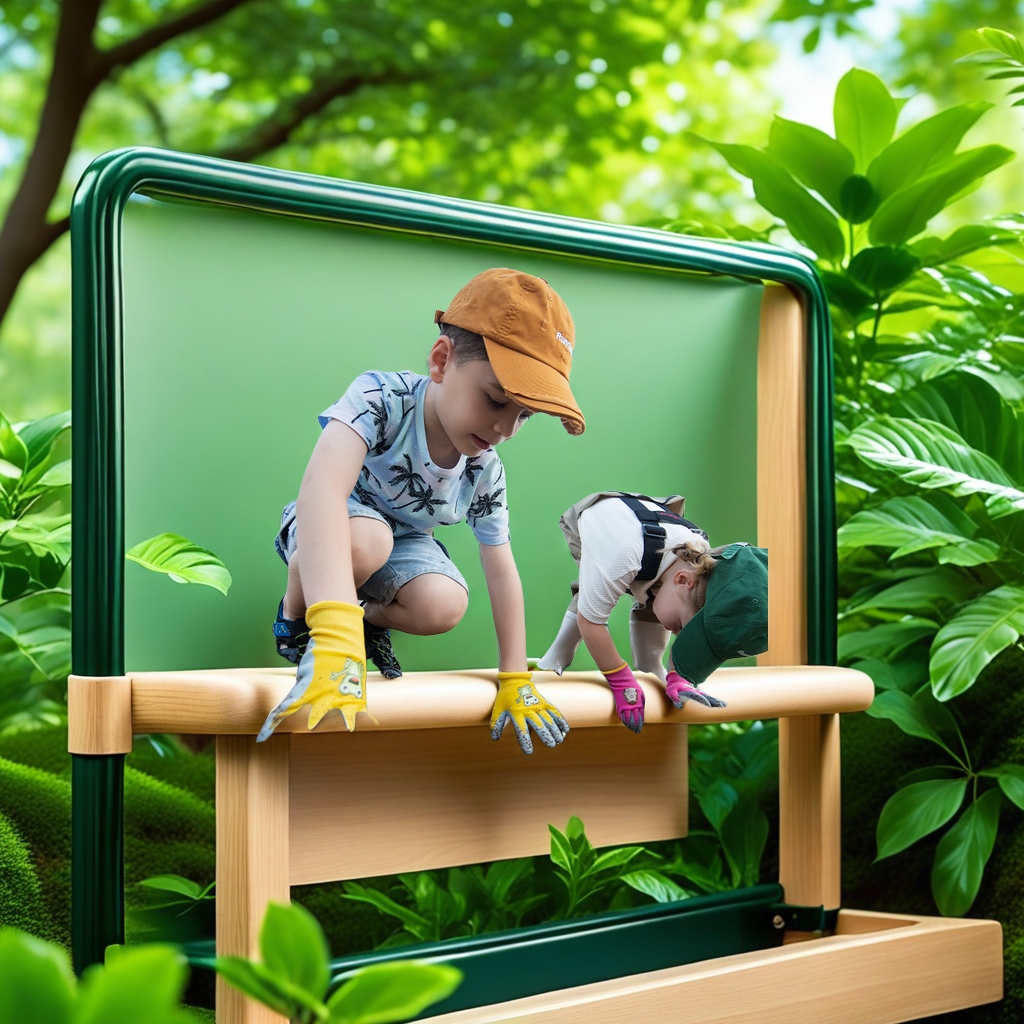 儿童专用防咬防护手套 加厚耐磨防滑 防烫园艺拔草采摘赶海乳胶手套 通用型安全手套