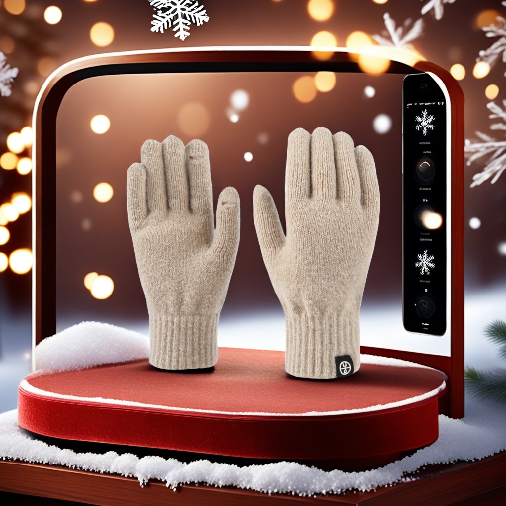 跨境源头厂直供冬季防寒触屏手套 男女通用针织加绒保暖成人手套 高品质低价优选