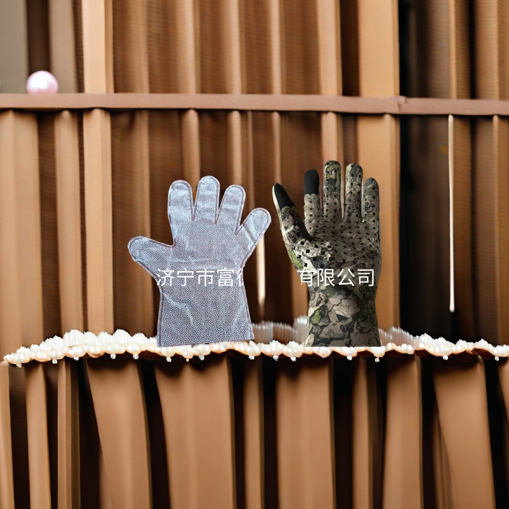 TPU waterproof gloves with inner lining, labor protection gloves, waterproof bags, high elasticity, wear resistance, oil resistance, wind resistance, warmth, hand protection, breathable and waterproof gloves Item Picture