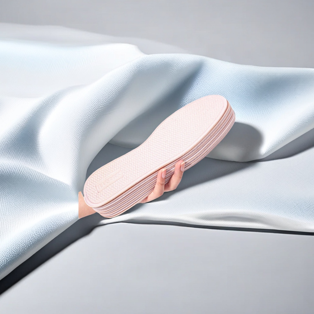 Summer ultra-thin latex insoles for both men and women, light, anti-slip, sweat-absorbing and breathable insoles, height-increasing pads wholesale discount. Comfortable and breathable inner pads Item Picture