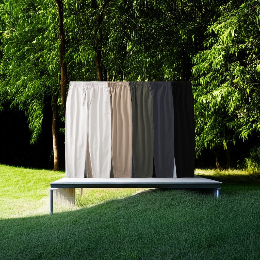 SOLOTEX春秋男士休闲裤 机能三防户外西裤 双褶运动长裤 篮球服搭配款 卫裤风格舒适透气