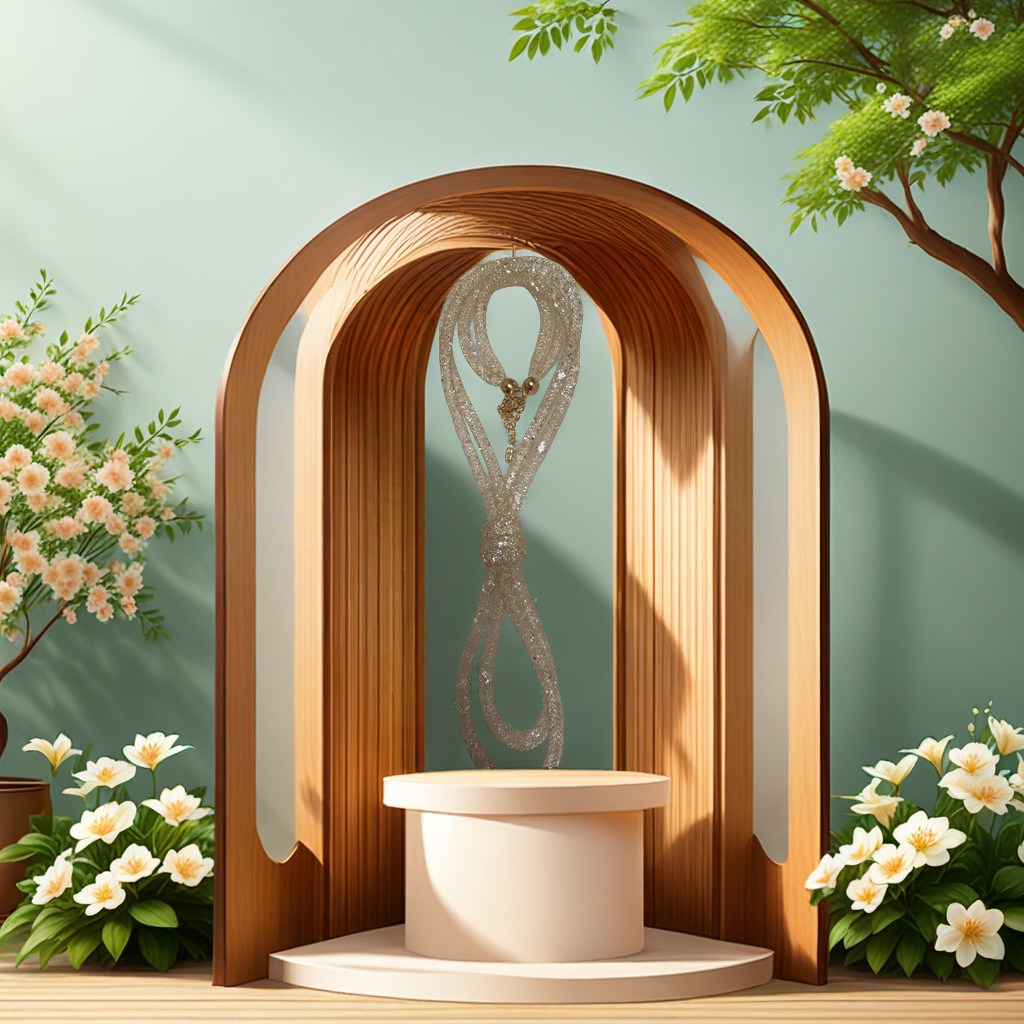 Ruili Exquisite 925 silver pendant, a fashionable and simple necklace pendant, a high-end and elegant ladies' jewelry gift Specification image