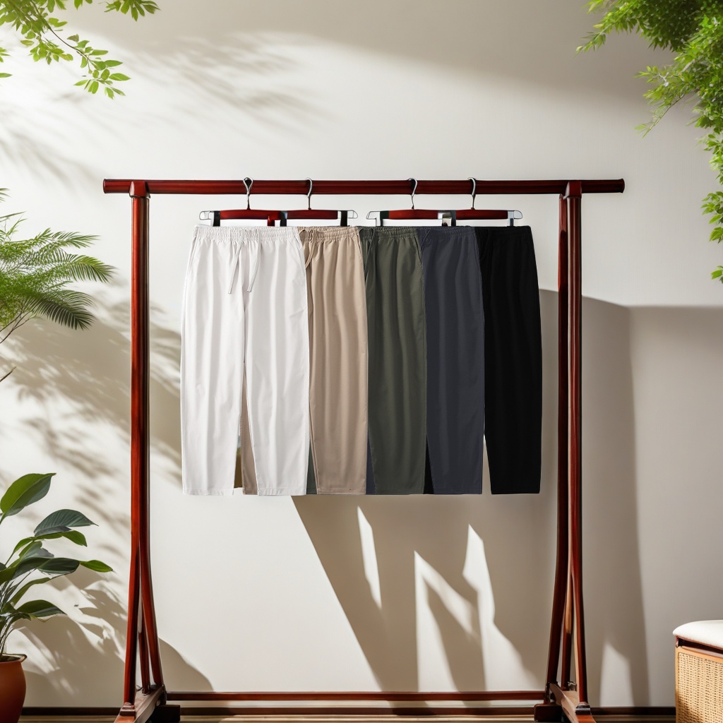 SOLOTEX functional pants, spring and autumn men's casual pants, outdoor three-proof dress pants, double-pleated sports long pants, sweatpants, basketball uniform matching recommendations