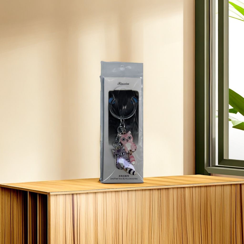 创意个性定制钥匙链 时尚简约车用钥匙挂件 男女通用礼品精致装饰品