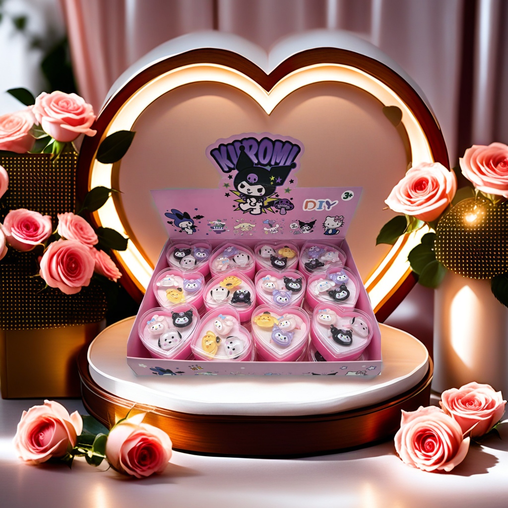 "文创设计伴手礼礼品盒 可飞的卡通气球装饰 独特礼盒礼品盒 精美包装"