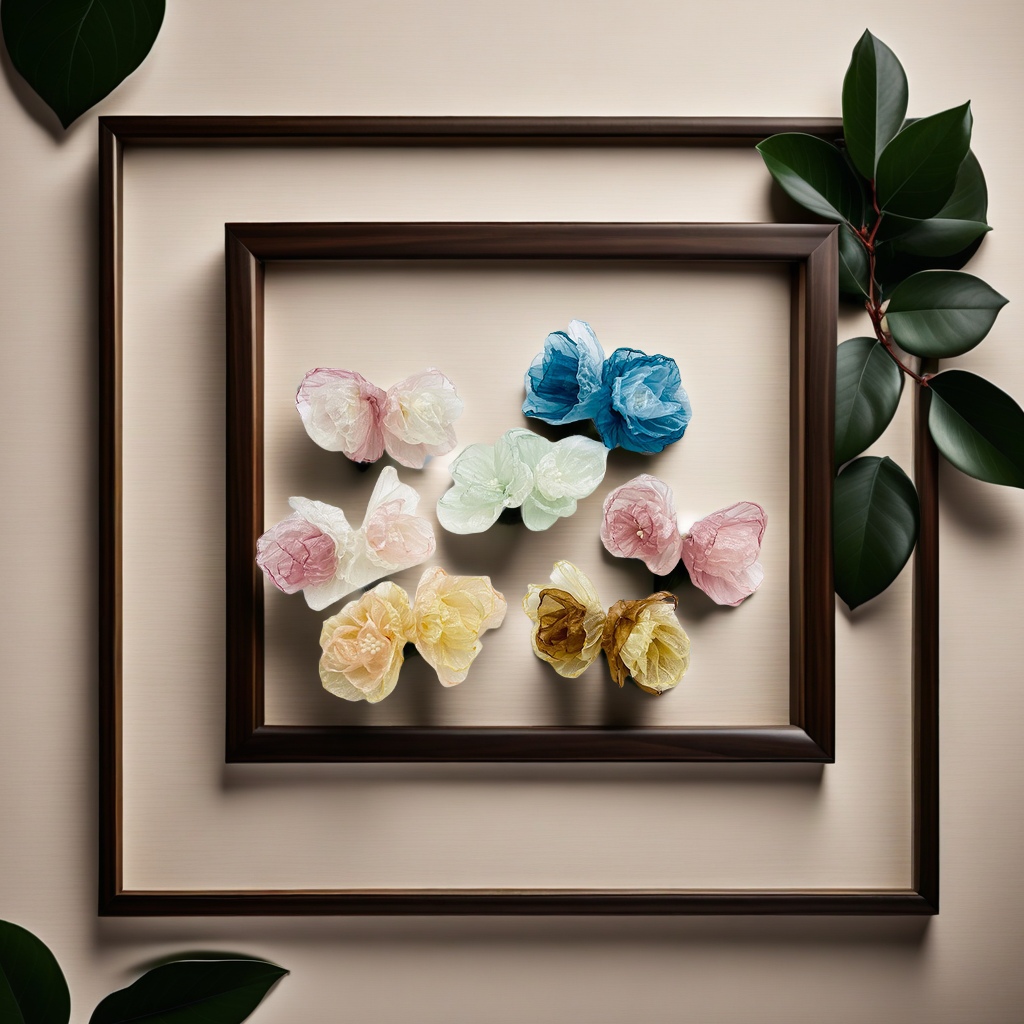 Ougensha flower semi-finished products, camellia DIY accessories, corsages, shoes and hats, three-dimensional flowers, one-click sample taking, sample taking, other categories, handcrafted materials Application Scenario