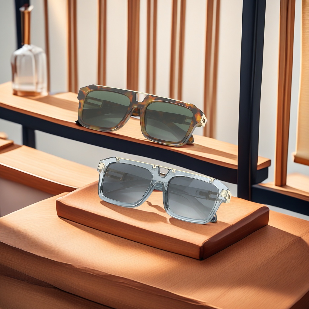 眼镜女2024时尚/眼睛开车女款/帝王墨绿水晶眼镜/开车眼镜/Sunglass细节图