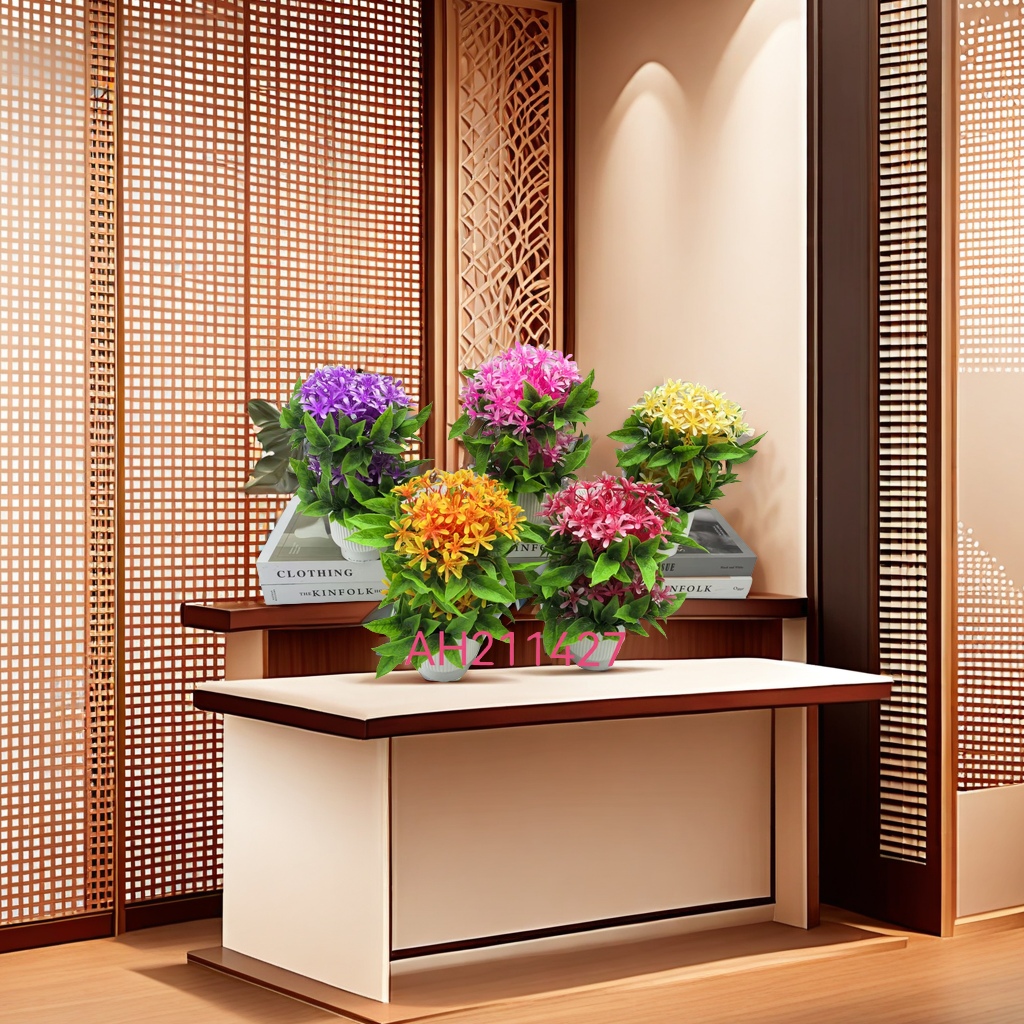 囊果龙船花盆栽 室内绿植观叶植物 空气净化植物 囊果龙船花苗 绿色家居装饰品