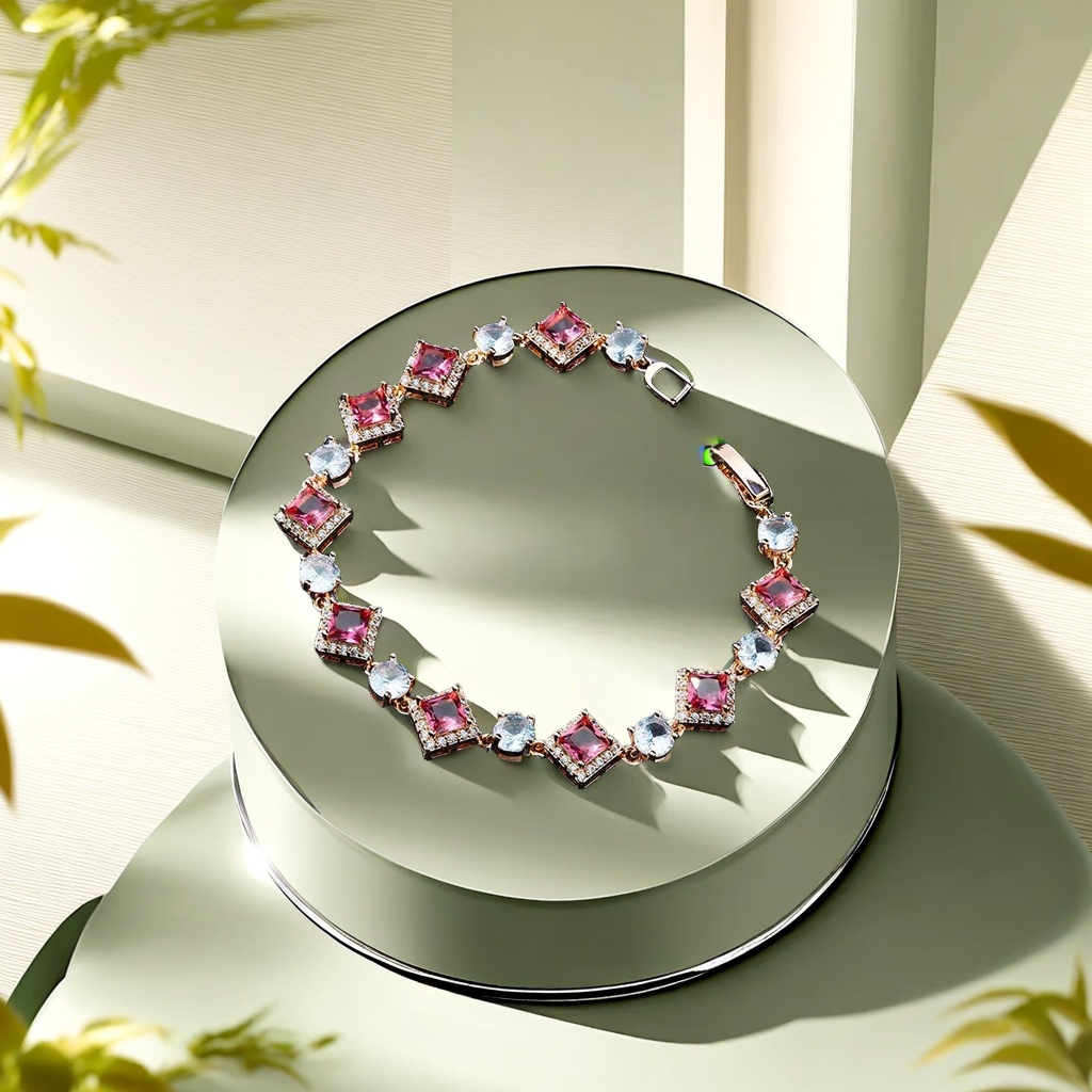 时尚百搭男女款不规则设计银色手链 手串手镯 简约个性潮流饰品