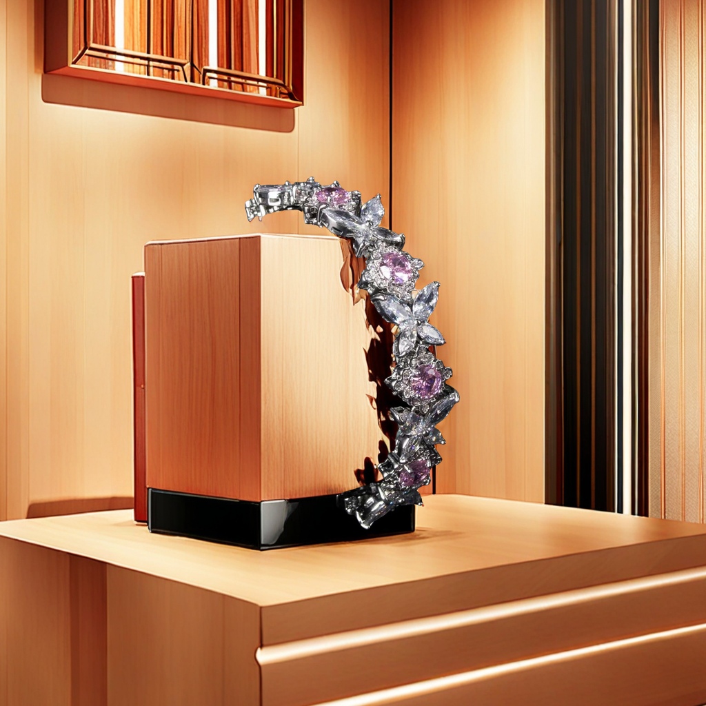 时尚百搭男女通用不规则设计银手镯 手链手串个性潮流饰品