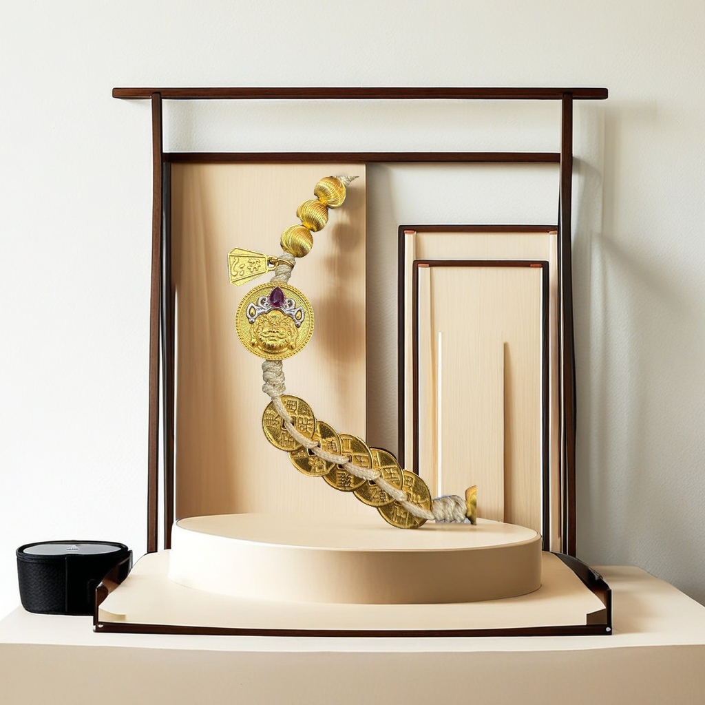 手链/红绳/铜微镶手环/手串/四叶草手链产品图