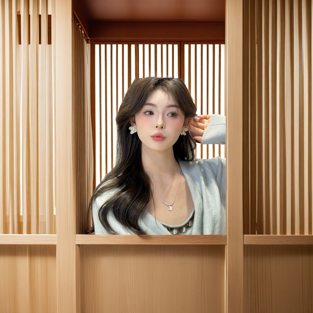 2025年春夏新款时尚树脂质感甜美锆石花朵耳环 清新耳饰品 提升气质必备款产品图