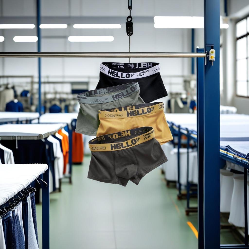 Direct sales from the source factory, wholesale of men's underwear, one-piece consignment, antibacterial, comfortable and breathable, mid-waist flat-leg pants, men's flat-leg pants, high-quality cotton guaranteed