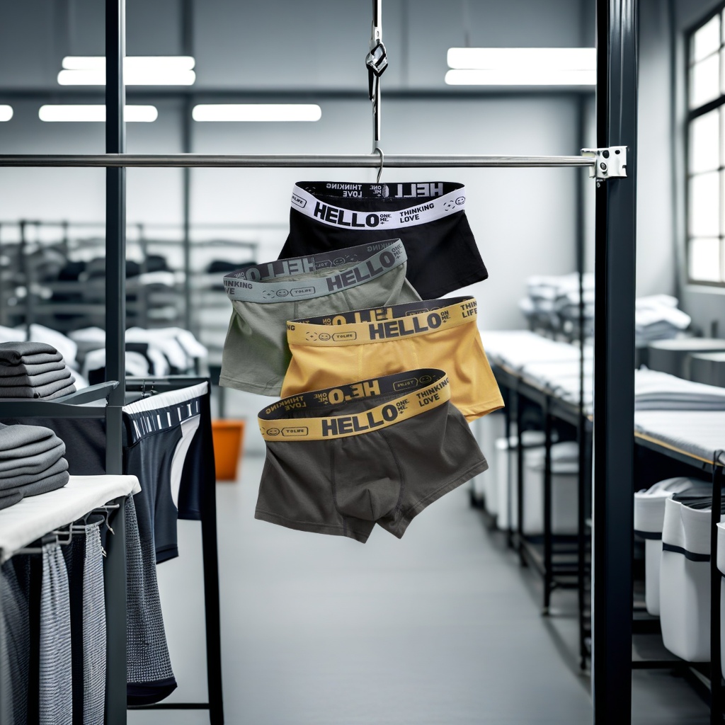 Direct sales from the source factory, wholesale of men's underwear, one-piece consignment, antibacterial, comfortable and breathable, mid-waist flat-leg pants, men's flat-leg pants, high-quality cotton guaranteed Application Scenario