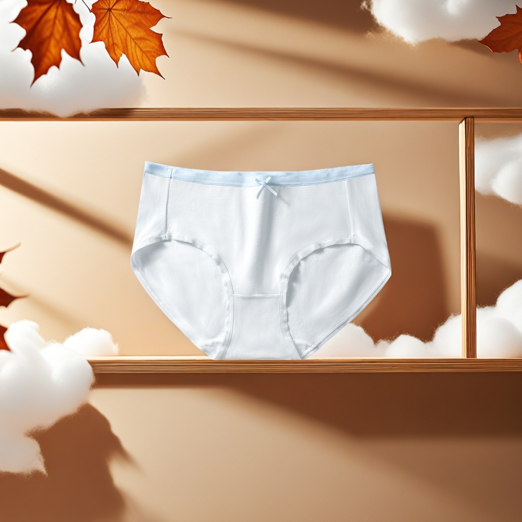 Autumn and winter cloud-like cotton women's Underwear 7A Antibacterial silk crotch skin-friendly breathable mid-waist triangle underwear for women Item Picture