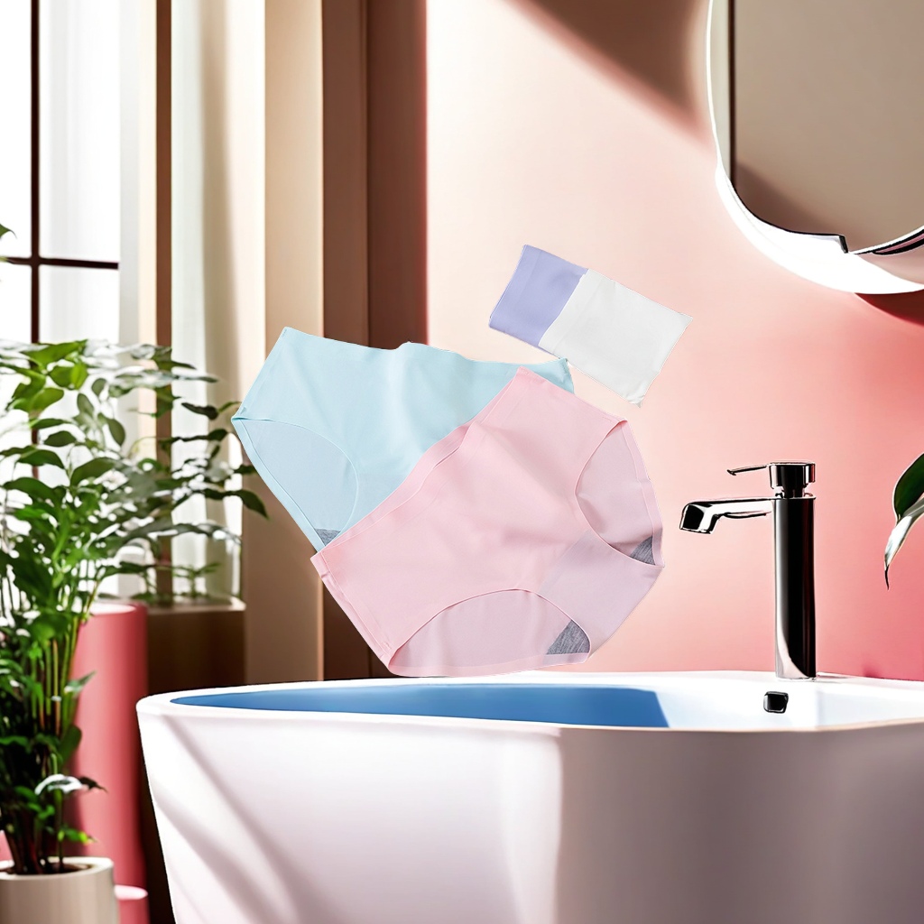 女士三角裤实物图