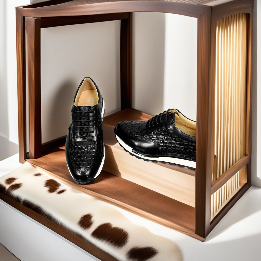 男式休闲单鞋实物图