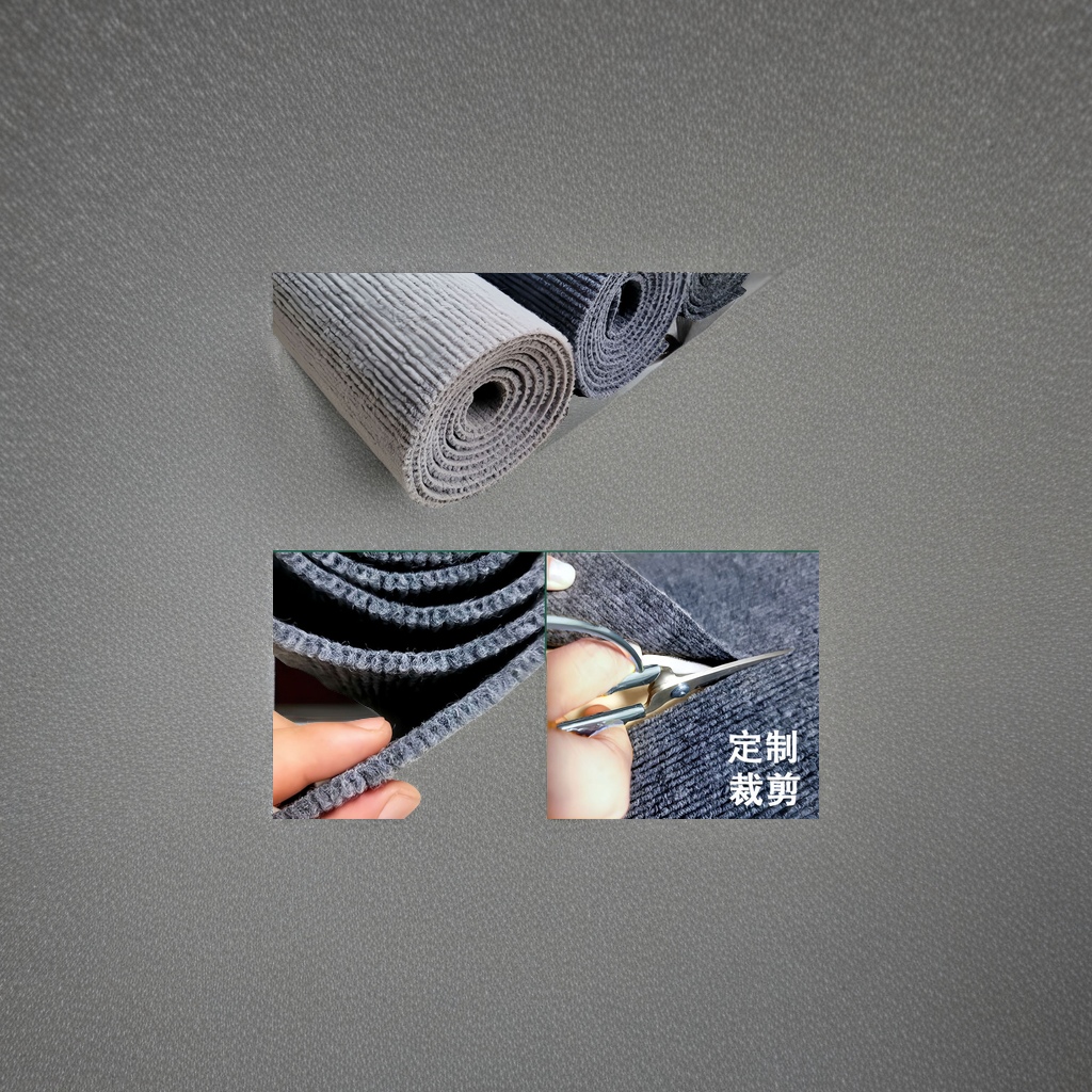 Full-laid large-area commercial, office and home carpets can be cut and photographed. The entire roll of indoor cement floor direct-laid carpets is comfortable, durable and easy to clean Application Scenario