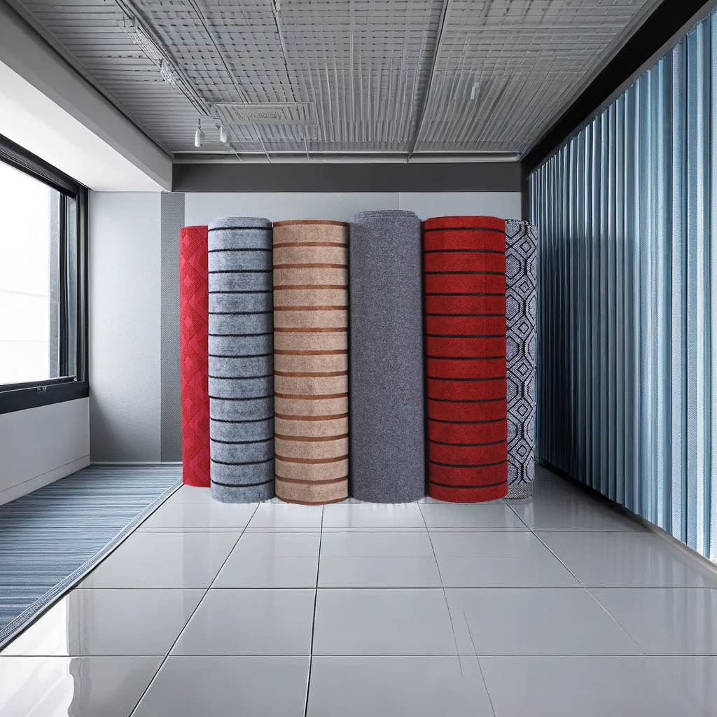 Full-laid large-area commercial, office and home carpets can be cut and photographed. The entire roll of indoor cement floor direct-laid carpets is comfortable, durable and easy to clean Item Picture