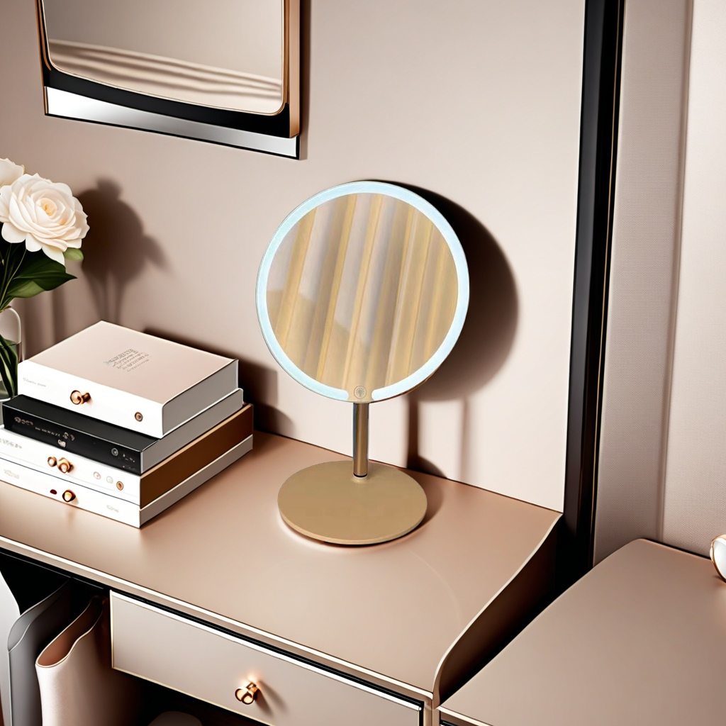 面包镜/镜子/化妆镜/流沙随身镜/镜子卫生白底实物图