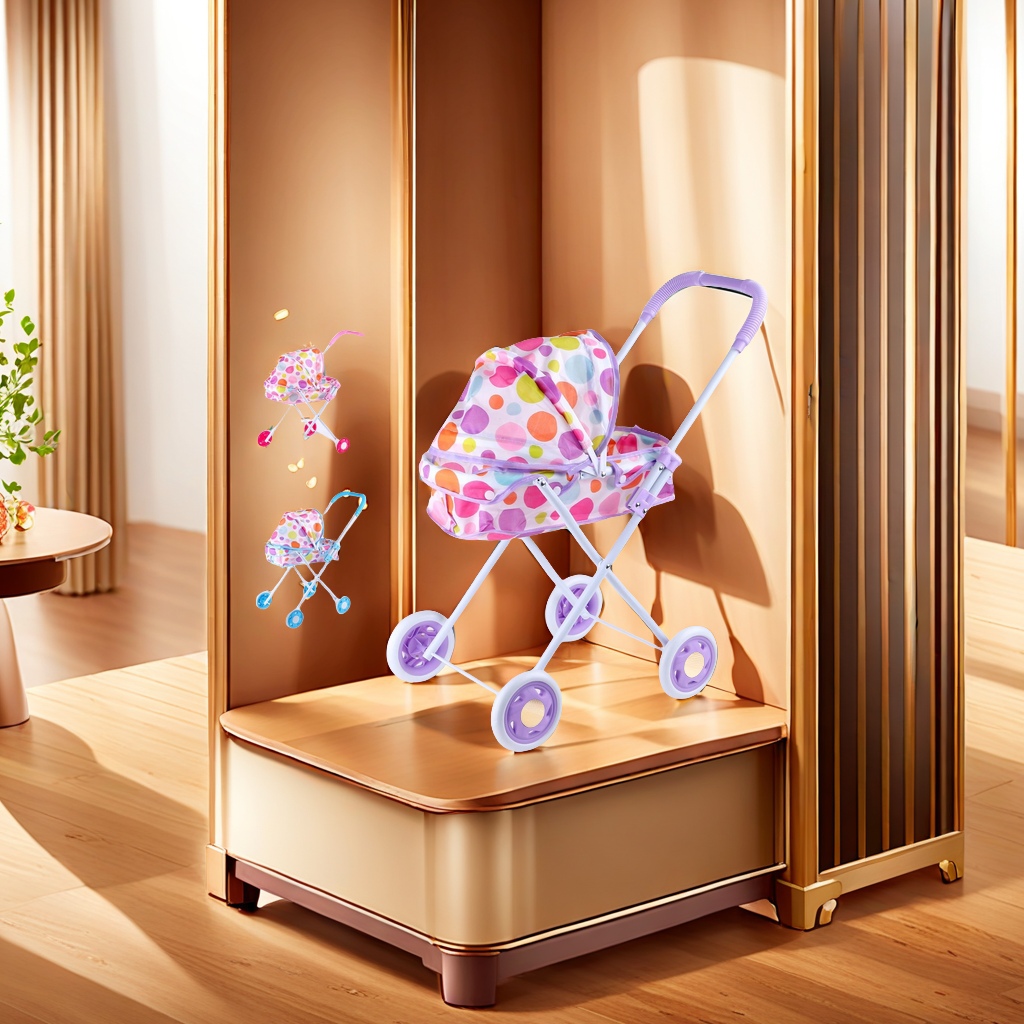 儿童多功能步车 安全稳定 轻便便携 适合1-3岁宝宝学步车 早教玩具车 宝宝必备出行工具