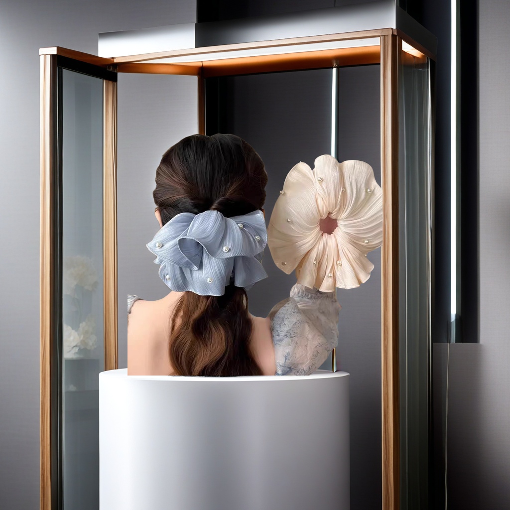 头饰白底实物图