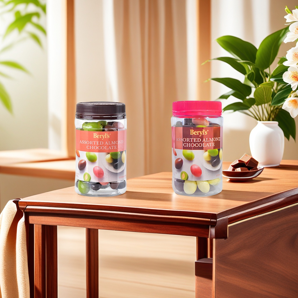 Malaysian original imported Beryl's milk chocolate Almond candy 370g, multiple flavors to choose from, enjoy the sweetness of other types of delicacies Specification image