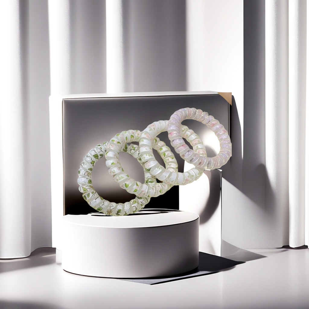 头饰女士拼接简约时尚/发饰女士拼接韩版/头饰女士拼接韩版/发圈女士拼接韩版/儿童饰品韩国白底实物图