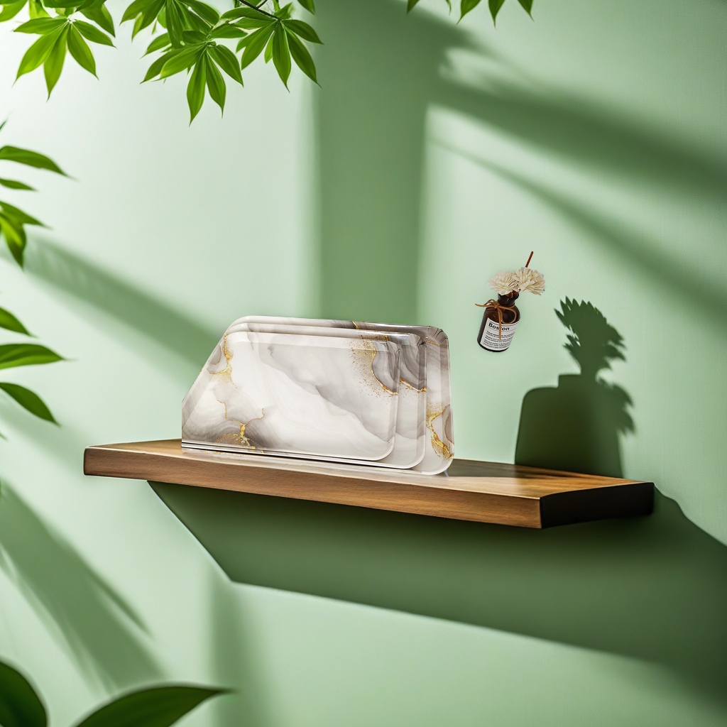 运隆创意花色塑料长方形托盘 盘子餐盘茶盘 水果托盘日用百货置物盘 美观实用托盘