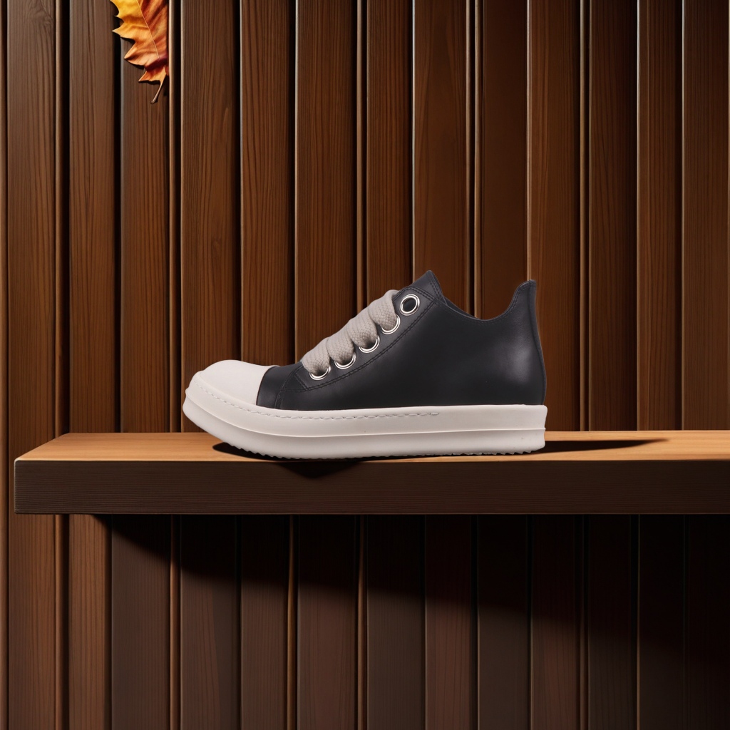 B201男式增高运动板鞋 低帮潮鞋秋冬季皮面厚底增高鞋 女士RO款式冬季保暖运动鞋 gd潮流风格