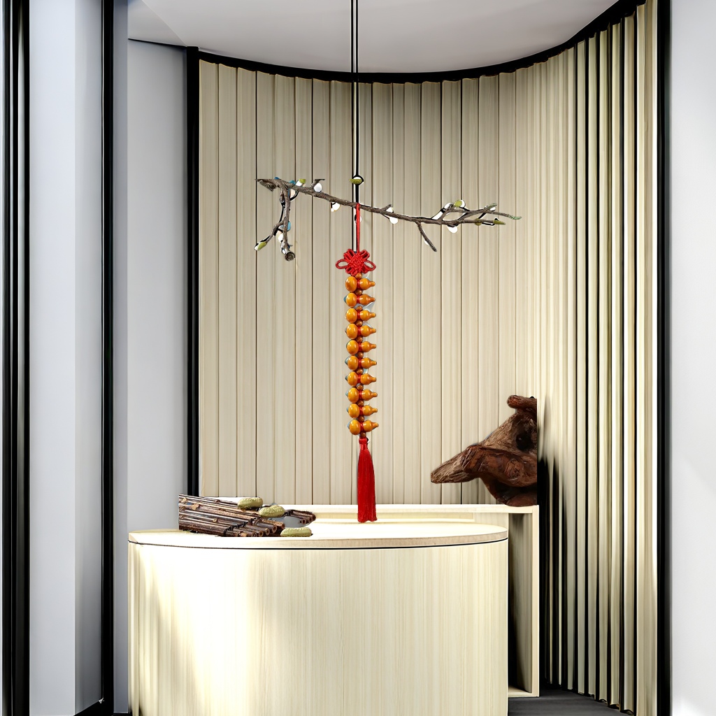 十全十美福禄葫芦挂件 中国结工艺品车饰 美观大方吉祥车内装饰细节图