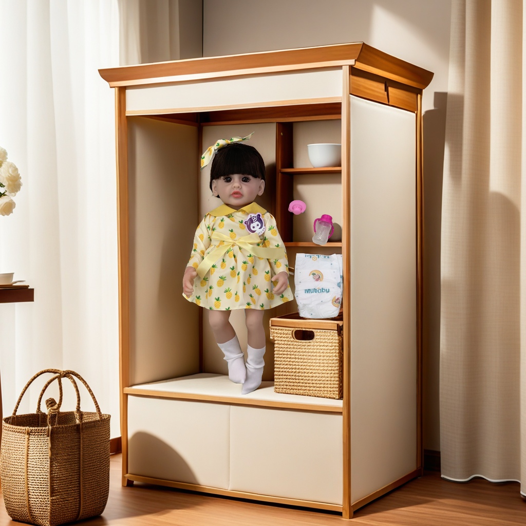 Children's toys, ultra-realistic simulation dolls, cute and adorable baby models, exquisitely crafted by hand, made of safe and non-toxic materials