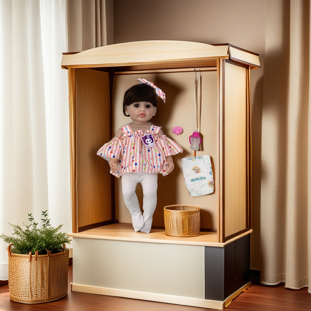 Children's toys, ultra-realistic simulation dolls, cute and adorable baby models, exquisitely crafted by hand, made of safe and non-toxic materials details Picture