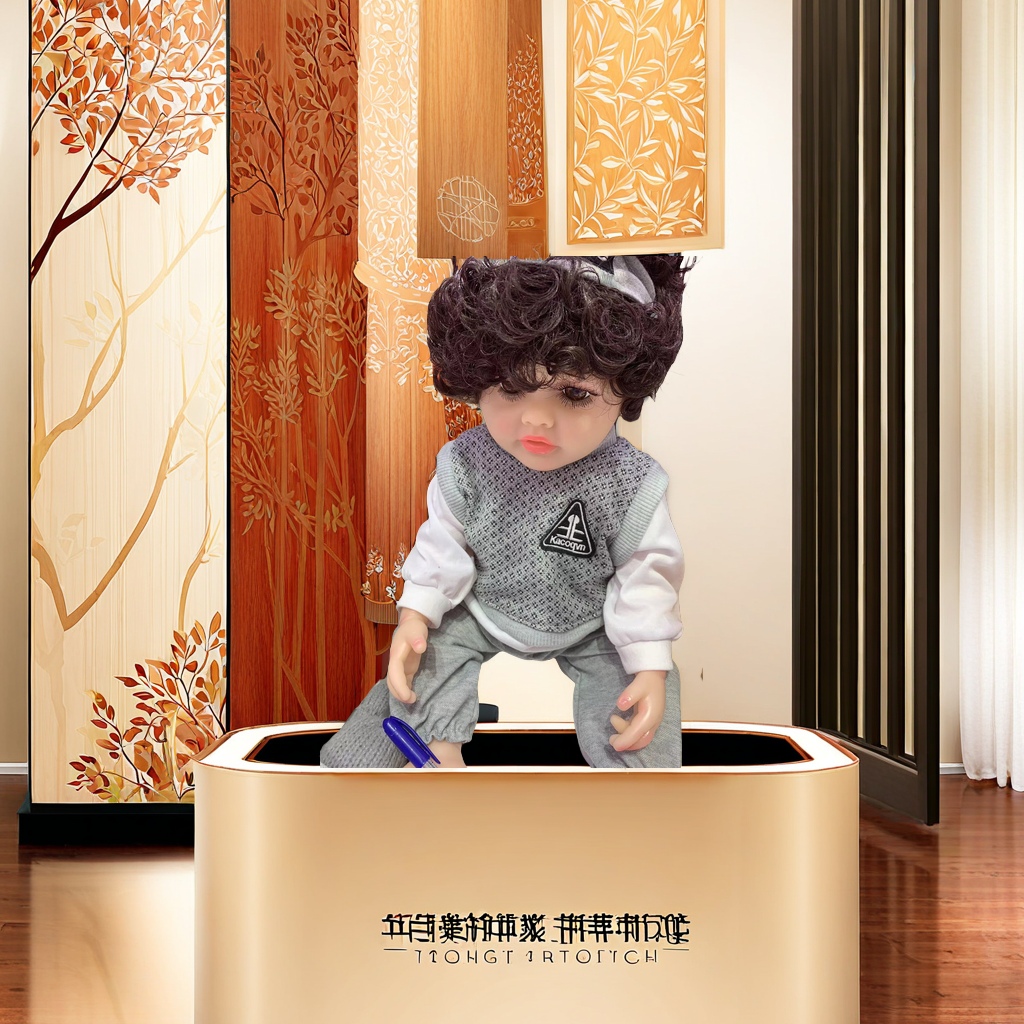 笛沙高级仿真娃娃 精致逼真50cm大尺寸 儿童玩具礼物 高品质安全材料制作详情图5