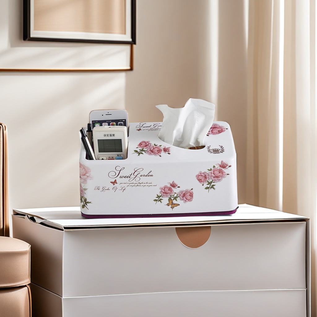 Yunlong home living room creative tissue box roll paper machine multi-functional tissue box remote control tissue box finishing tool full figure