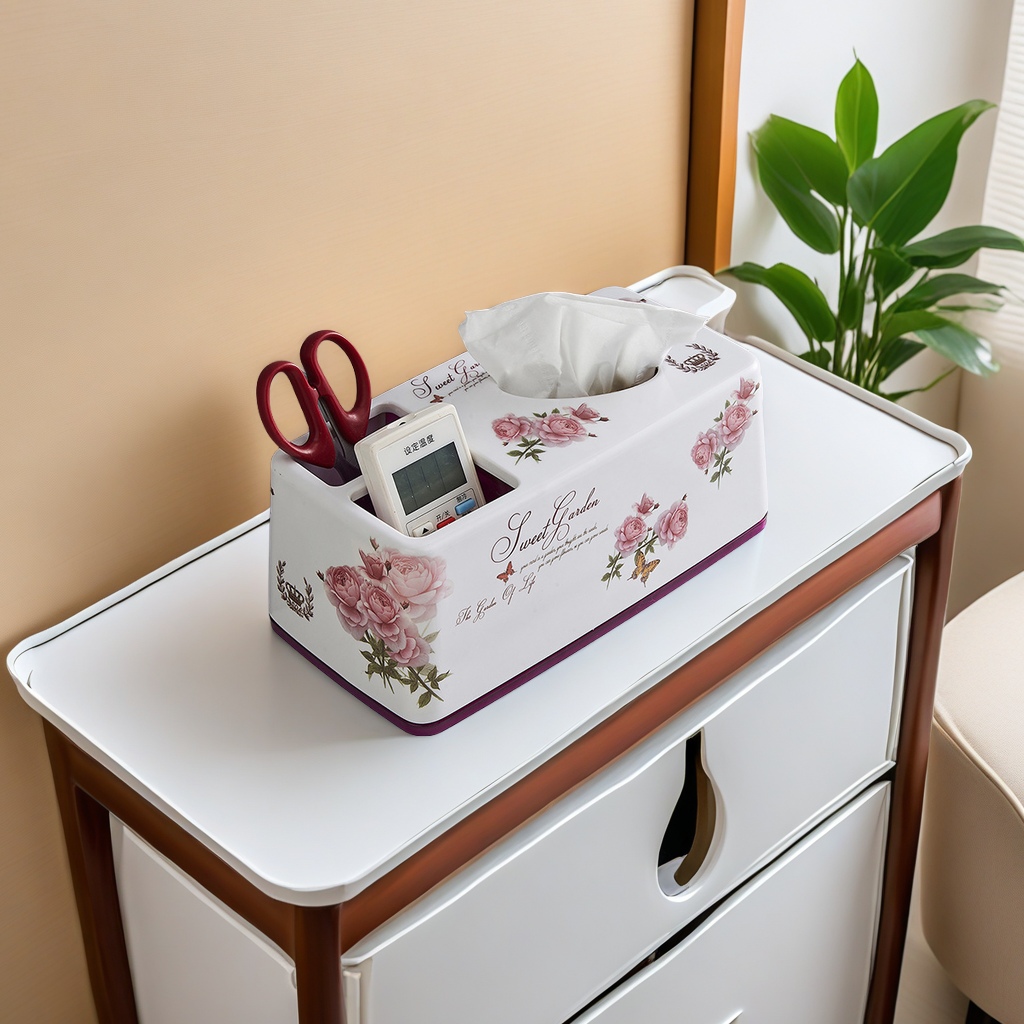Yunlong home living room creative tissue box roll paper machine multi-functional tissue box remote control tissue box finishing tool details Picture