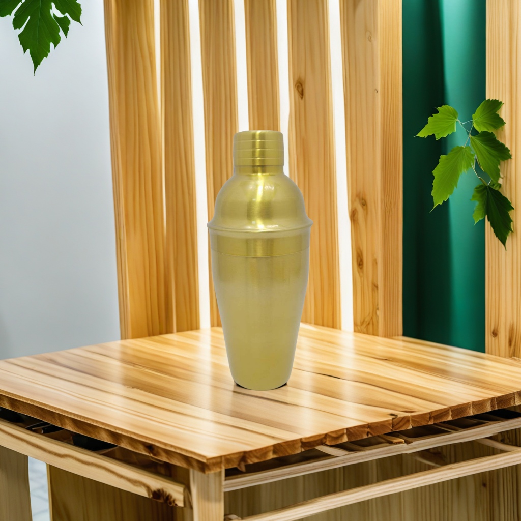 10-Piece Stainless Steel Shaker Set Bar Tools With Bamboo Holder Shaker Cup Cocktail Shaker Set High Quality Durable And Easy To Carry Specification drawing